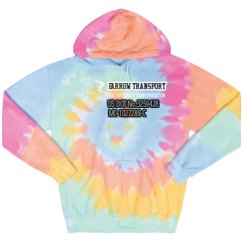Unisex Tie-Dye Fleece Hoodie