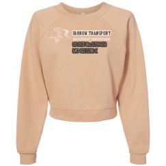 Women's Raglan Pullover Fleece