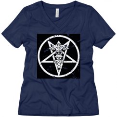 Ladies Relaxed Fit V-Neck Tee