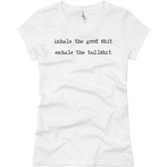 Ladies Slim Fit Basic Promo Jersey Tee