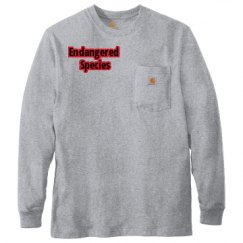 Unisex Carhartt Pocket Long Sleeve Tee