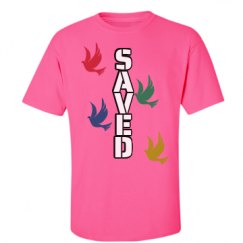 Unisex Ultra Cotton Safety Neon Crewneck Tee