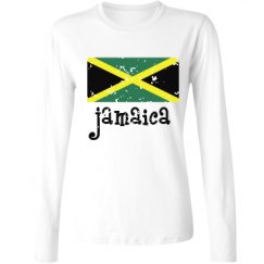 Ladies Relaxed Fit Basic Long Sleeve Tee