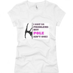 Ladies Slim Fit Basic Promo Jersey Tee