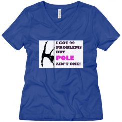 Ladies Relaxed Fit V-Neck Tee