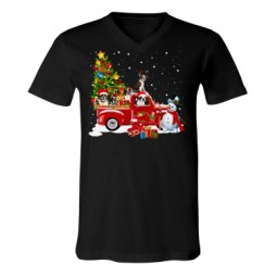 Unisex V-Neck Jersey Tee