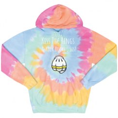 Unisex Tie-Dye Fleece Hoodie