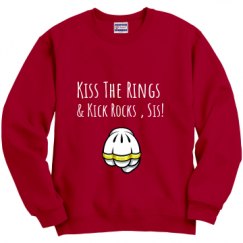 Unisex Film and Foil Crewneck Sweatshirt