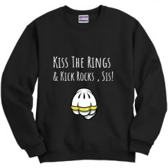 Unisex Film and Foil Crewneck Sweatshirt