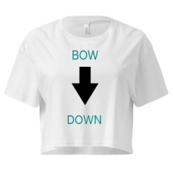 Ladies Festival Cali Crop Top Tee