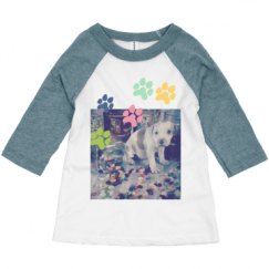 Toddler 3/4 Sleeve Raglan Tee