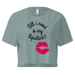 Ladies Festival Cali Crop Top Tee