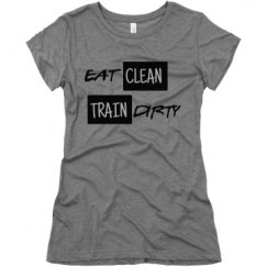 Ladies Slim Fit Super Soft Triblend Tee