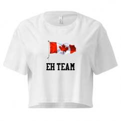 Ladies Festival Cali Crop Top Tee