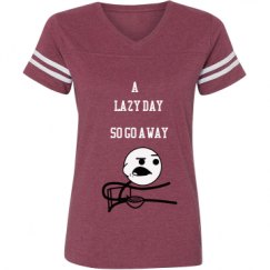 Ladies Relaxed Fit Vintage Sports Tee