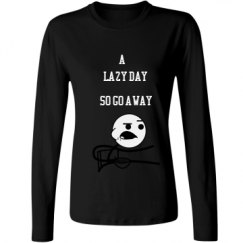 Ladies Relaxed Fit Basic Long Sleeve Tee
