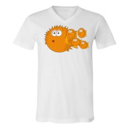 Unisex V-Neck Jersey Tee