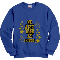 Unisex Film and Foil Crewneck Sweatshirt