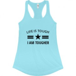 Ladies Slim Fit Racerback Tank Top