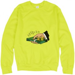 Unisex Neon Crewneck Sweatshirt