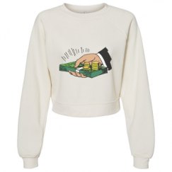 Women's Raglan Pullover Fleece