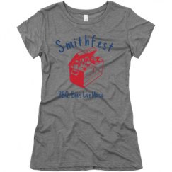 Ladies Slim Fit Super Soft Triblend Tee