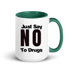 15oz Ceramic Mug with Color Inside