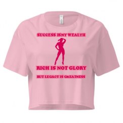 Ladies Festival Cali Crop Top Tee