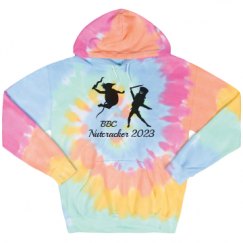 Unisex Tie-Dye Fleece Hoodie