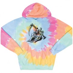 Unisex Tie-Dye Fleece Hoodie