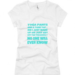 Ladies Slim Fit Basic Promo Jersey Tee