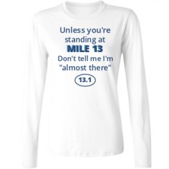 Ladies Relaxed Fit Basic Long Sleeve Tee