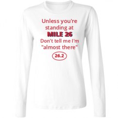 Ladies Relaxed Fit Basic Long Sleeve Tee