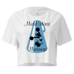 Ladies Festival Cali Crop Top Tee