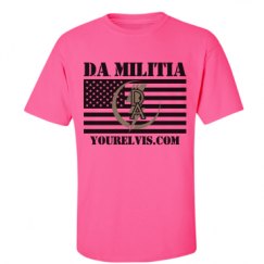 Unisex Ultra Cotton Safety Neon Crewneck Tee