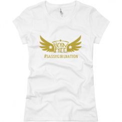 Ladies Slim Fit Basic Promo Jersey Tee