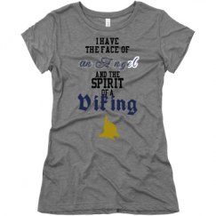 Ladies Slim Fit Super Soft Triblend Tee