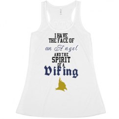 Ladies Flowy Racerback Tank