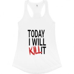 Ladies Slim Fit Racerback Tank Top