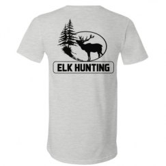 Unisex V-Neck Jersey Tee