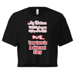 Ladies Festival Cali Crop Top Tee