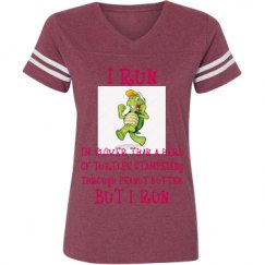 Ladies Relaxed Fit Vintage Sports Tee