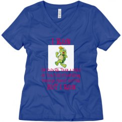 Ladies Relaxed Fit V-Neck Tee