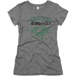 Ladies Slim Fit Super Soft Triblend Tee