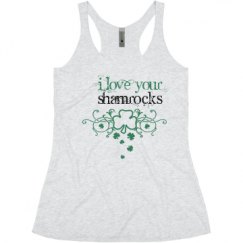 Ladies Slim Fit Super Soft Racerback Triblend Tank