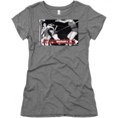 Ladies Slim Fit Super Soft Triblend Tee
