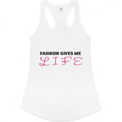 Ladies Slim Fit Racerback Tank Top