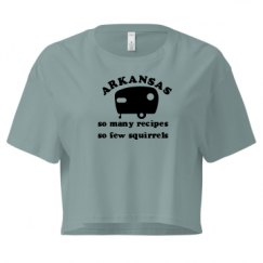 Ladies Festival Cali Crop Top Tee