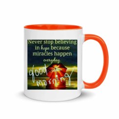 11oz Ceramic Mug with Color Inside