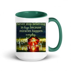 15oz Ceramic Mug with Color Inside